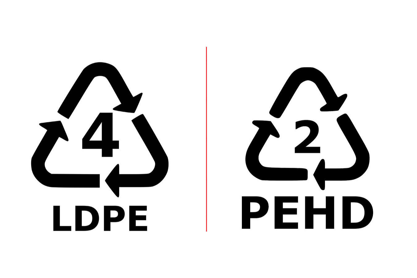 QUELLE EST LA DIFFERENCE ENTRE UN PLASTIQUE HAUTE ET BASSE DENSITE ?